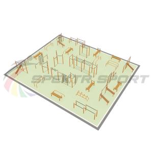Купить Парковая площадка для Воркаут и WRK 6_76mm в Калуге 