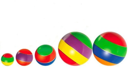 Купить Мячи резиновые (комплект из 5 мячей различного диаметра) в Калуге 