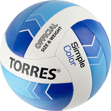 Купить Мяч волейбольный Torres Simple Color любительский р.5 в Калуге 